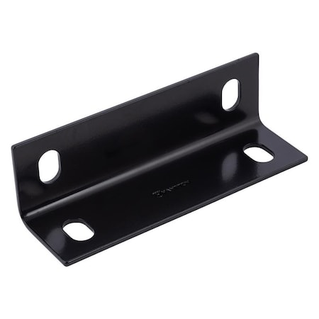 Hampton Hampton 7 in. H X 2.10 in. W X 1/8 in. D Black Steel Inside/Outside Corner Brace 02-3405-419